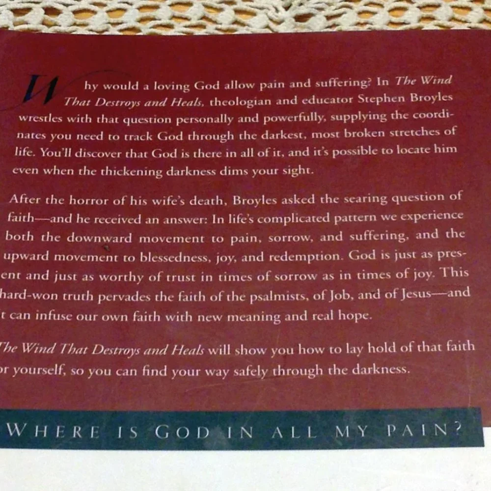 Book Sale! 3 for $10! Christian Faith Tested -  The wind that destroys and heals